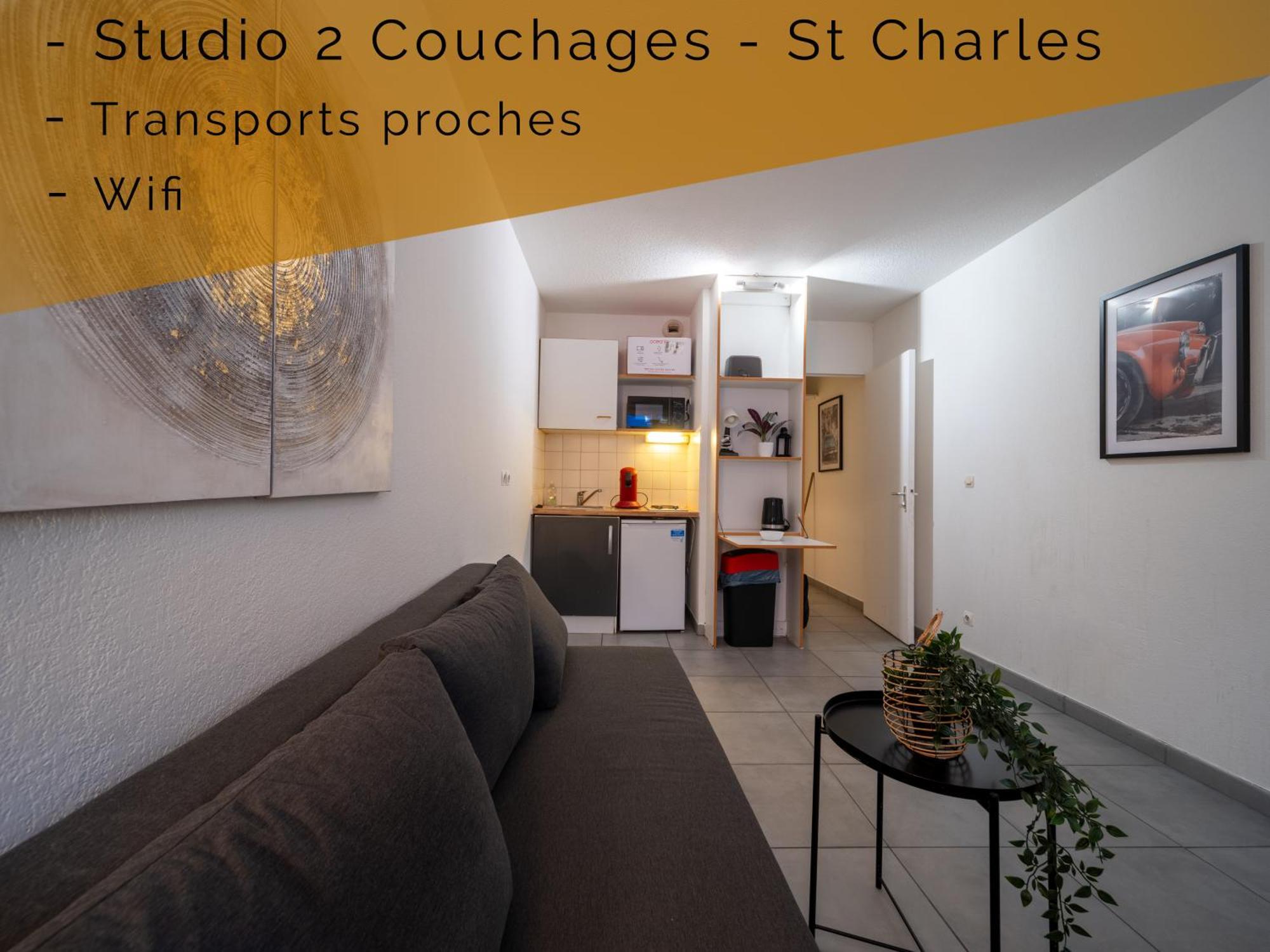 Appartement Tout Equipe A 6 Minutes De La Gare St Charles Марсилия Екстериор снимка