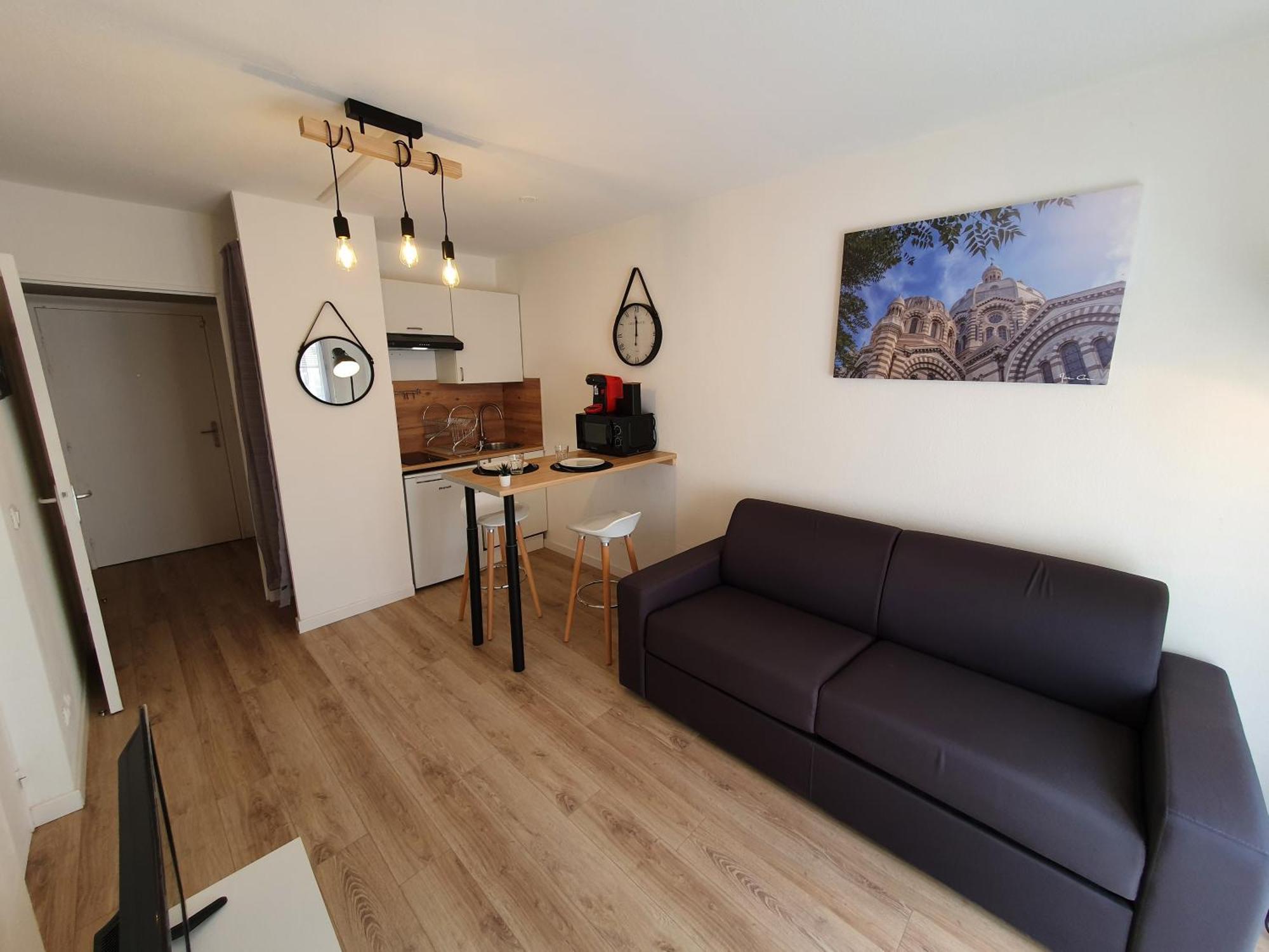 Appartement Tout Equipe A 6 Minutes De La Gare St Charles Марсилия Екстериор снимка