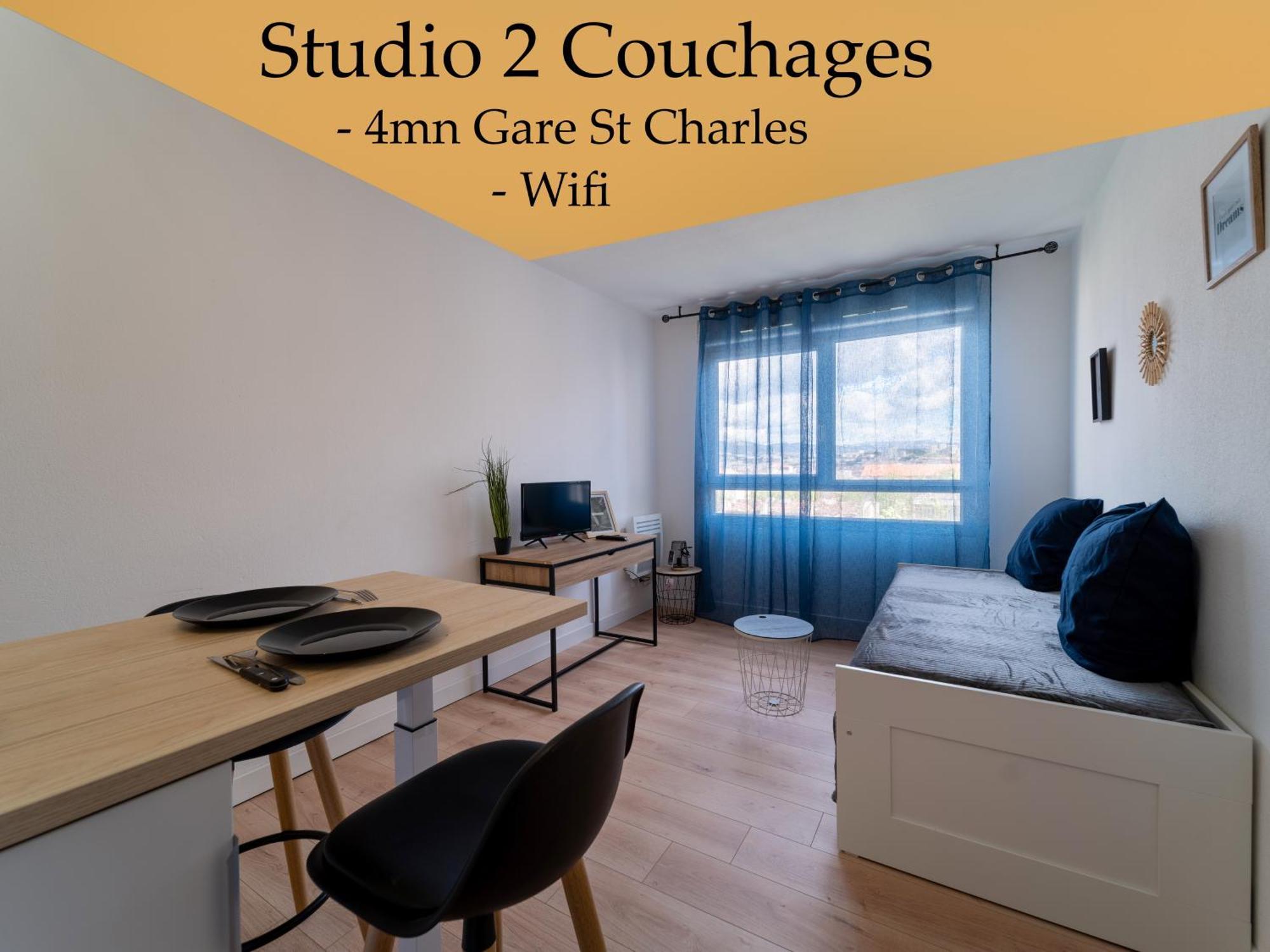 Appartement Tout Equipe A 6 Minutes De La Gare St Charles Марсилия Екстериор снимка