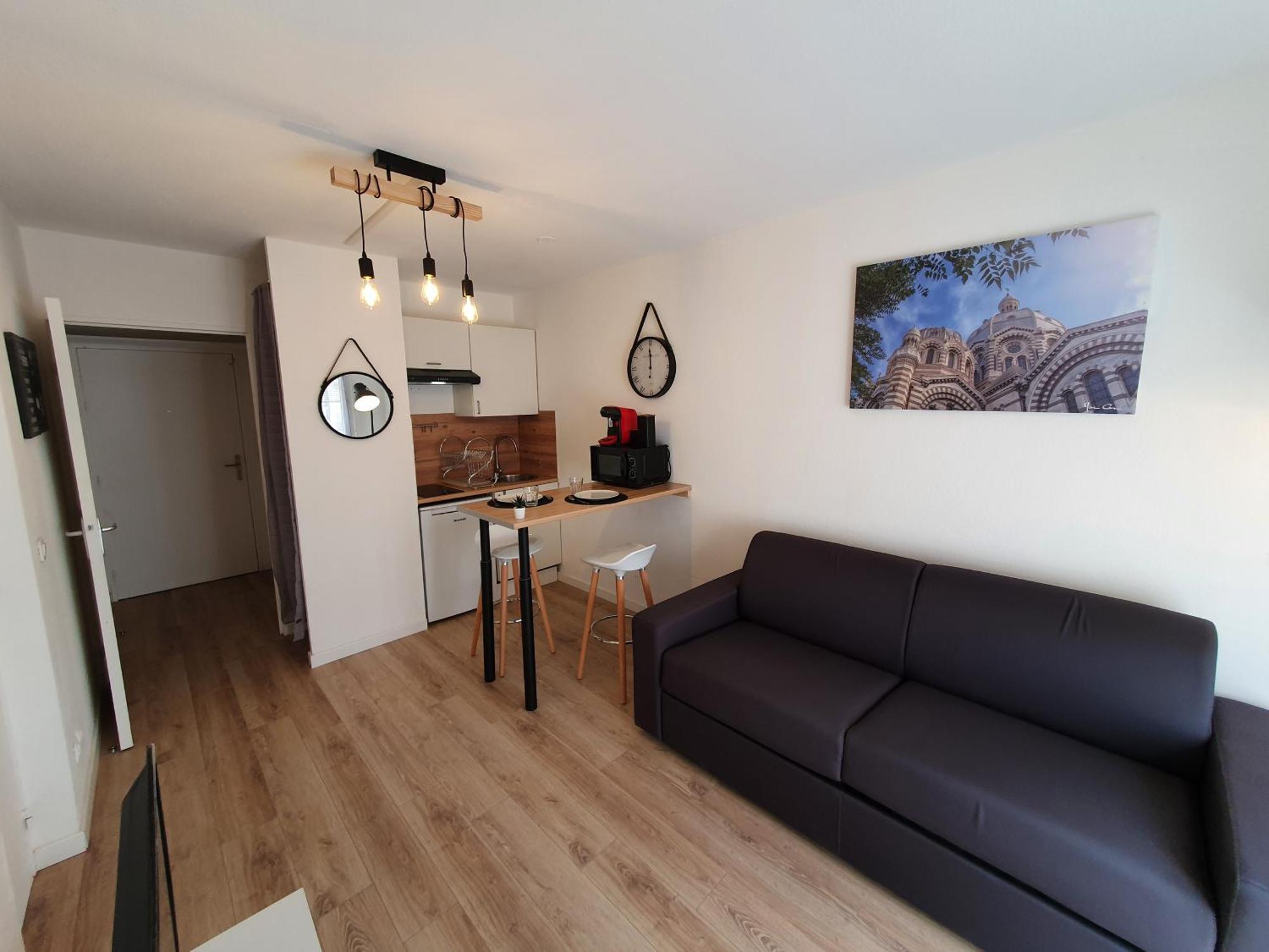 Appartement Tout Equipe A 6 Minutes De La Gare St Charles Марсилия Екстериор снимка